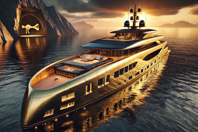 History Supreme: The $4.8 Billion Gold-Covered Yacht—Real or a Hoax?