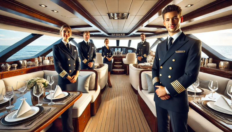 The Complete Guide to Luxury Yacht Crew Positions – Who Works on a Yacht?